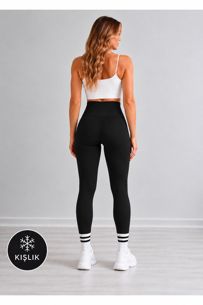 CRNSSWİMWEAR Shapewear Women's Black Leggings with Flexibility - Fully Fit the Body, Lifts and Shapes!