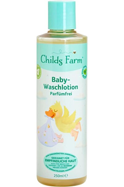 Childs Farm شامبو للأطفال بدون عطر ينظف الشعر وفروة الرأس بلطف، مناسب للموالي...