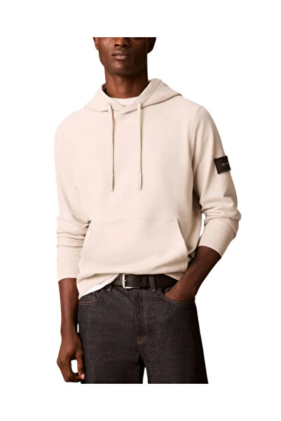 Calvin Klein Ανδρικό Φούτερ Μπεζ LV04RJ201G-PDJ