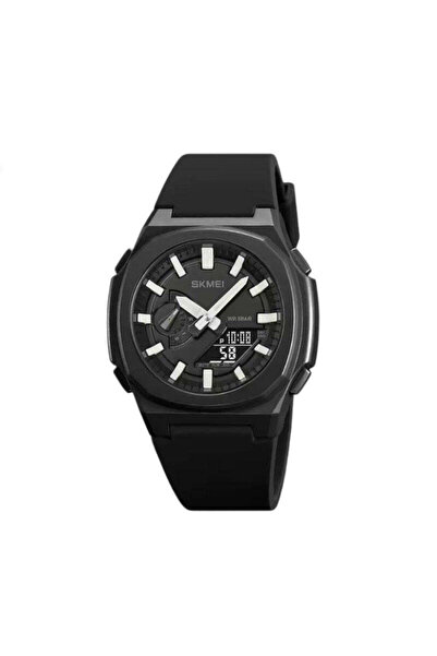 Skmei Ψηφιακό/αναλογικό ρολόι χειρός - - 2091 - White/Black screen