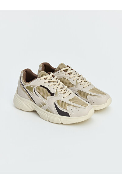 LC Waikiki Lcw Steps Beige Women's Sneaker with Nevavm Difference