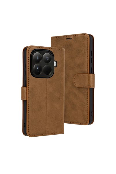 FMA حافظة هاتف Xiaomi Mi 15T Pro Trend S Plus - لون أسمر