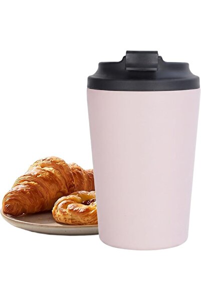 ToolHouse 12oz Travel Coffee Mug with Capacity Scale Marks, Vacuum Thermal Cu...