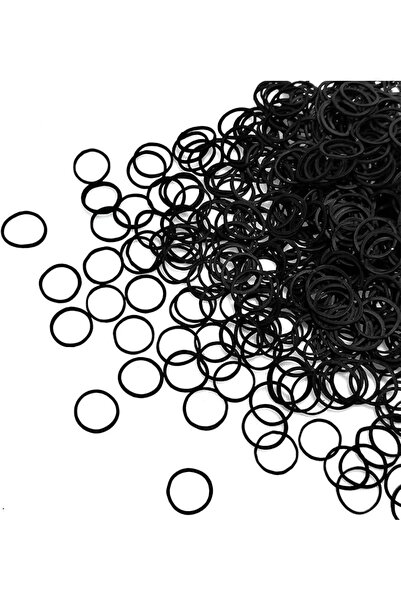 Tazweeq Rubber Bands, 600 Pcs Mini Soft Elastic Bands for Hair, Premium Small...