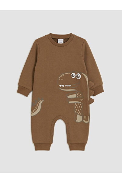 LC Waikiki Dinosaur Printed Baby Boy Romper for Style Enthusiasts from Uzg Store