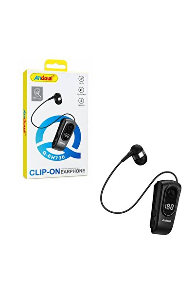 OEM Andowl Ασύρματο Bluetooth Ακουστικό Clip-On με Δόνηση Q-EH730 - Wireless ...