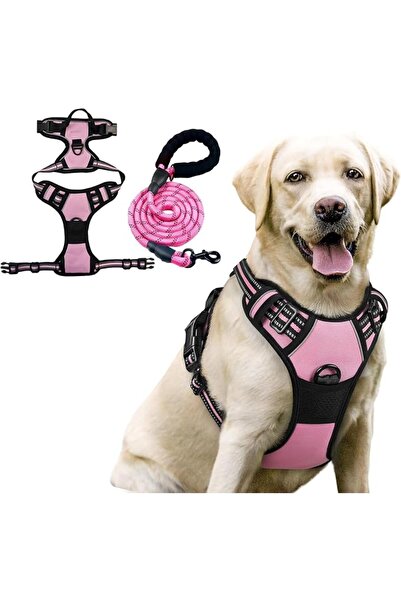 GENERAL Dog Harness and Leash Set, Breathable and Selective Soft-Shell Padded...