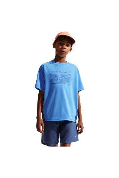 Nike Παιδικό Αθλητικό Μπλουζάκι Dri-FIT για Αγόρια, Μεγάλα Μεγέθη (L) / 12-13...