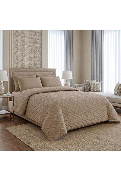 Master Home Textile MASTER Microfiber Plain Bedspread Set, Fits 120 x 200 cm ...