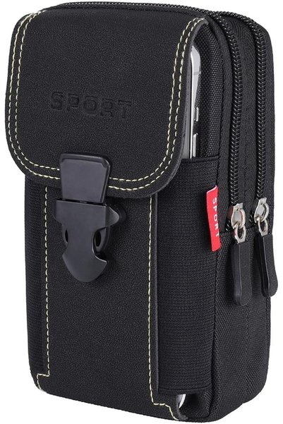 MAKINGTEC Mecing Tech Tactical Molle Pouch, Black Waist Belt Bag for Men with...