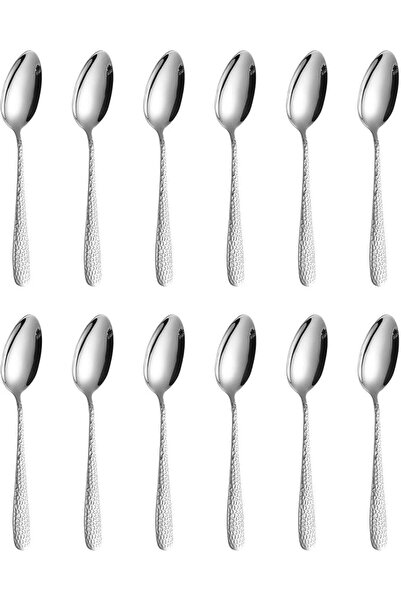 GENERAL ToolHouse 12-Pack Stainless Steel Coffee Spoons - 6-Inch Espresso Spo...