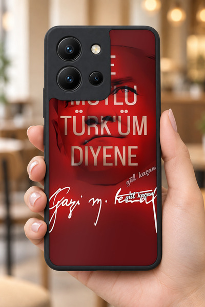 BGAKSESUAR Vivo Y36 Compatible Nemutlutürküm Patterned Camera Protected Shock...