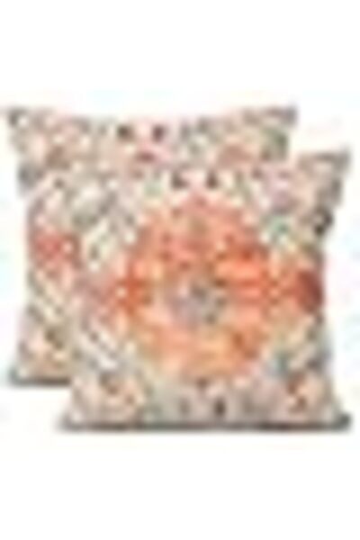 Generic Ethnic Boho Pillow Covers 18X18 Inch, Bohemian Carpet Vintage Couch P...