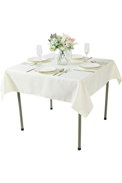 Generic Cupuamon Square Tablecloth 90x90 inch Washable Polyester Fabric Table...