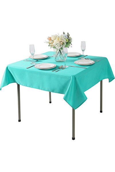 Generic Cupuamon Square Tablecloth 90x90 inch Washable Polyester Fabric Table...