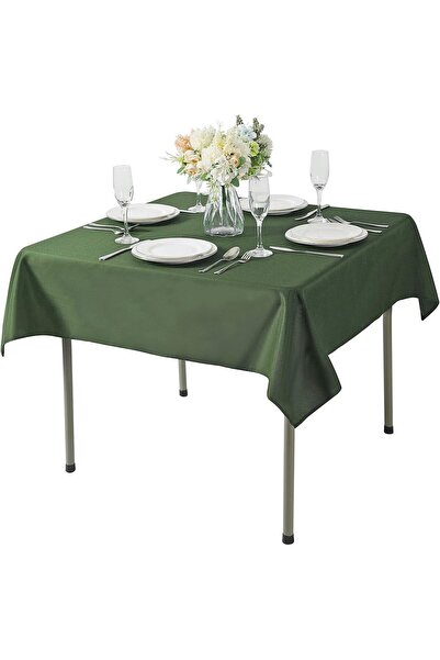 Generic Cupuamon Square Tablecloth 90x90 inch Washable Polyester Fabric Table...
