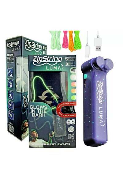 MAAB ZipString Luma Glow in the Dark Catch Game (5.08 x 15.24 cm)
