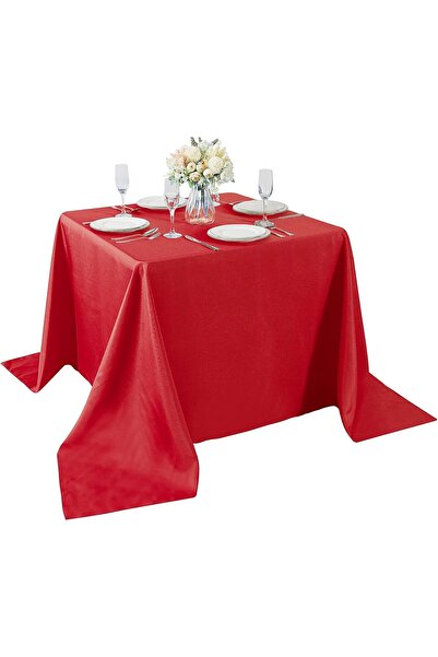 Generic Cupuamon Square Tablecloth 90x90 inch Washable Polyester Fabric Table...