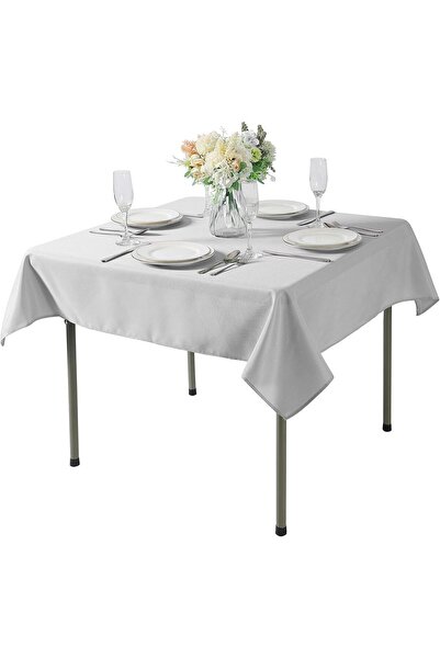 Generic Cupuamon Square Tablecloth 90x90 inch Washable Polyester Fabric Table...