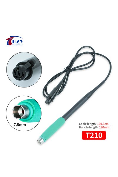 choice2 T210 handle-6 holes HZY C210 Soldering Iron Tips Welding Tools K/SK/I...