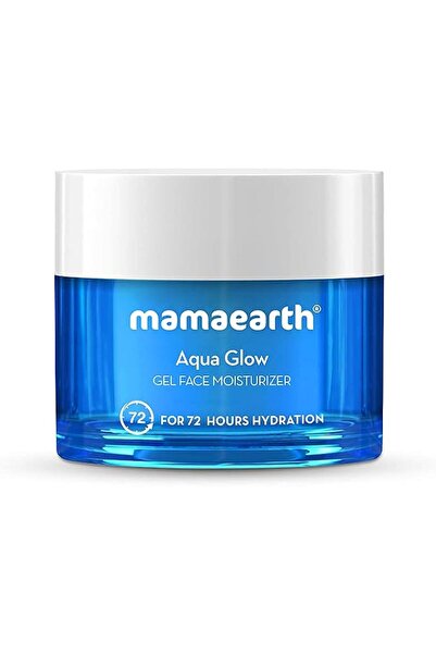 Mamaearth جل أكوا جلو مرطب للوجه مع ماء الهيمالايا الحراري وحمض الهيالورونيك ...