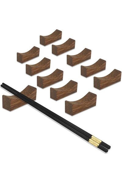 GENERAL 10pcs Quality Chopsticks Rests and Holders for Home Kitchen Hotel Res...