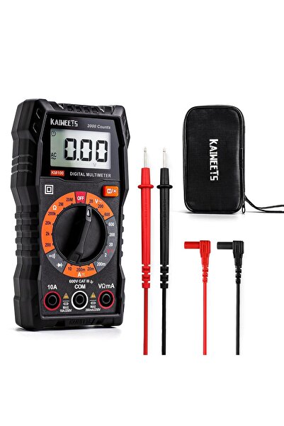 Generic KAIWEETS Digital Multimeter Voltmeter with Case for Car Batterry Test...