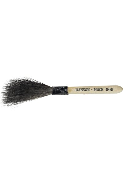 Generic فرشاة رسم الخطوط الرفيعة من سلسلة هانسون/ماك 13 "كينج 13" مقاس 000