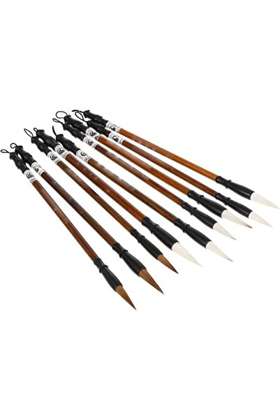 Generic MAGICLULU 9Pcs Chinese Calligraphy Brush Portable Painting Pens