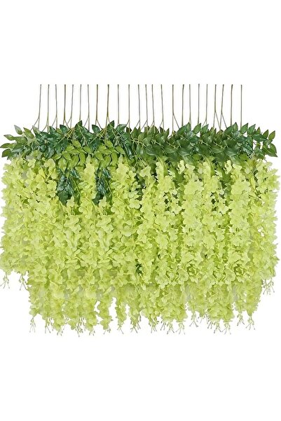 Arabest 12 قطعة / 45 بوصة زهرة الوستارية الاصطناعية ذات الكثافة المعززة، نبات...
