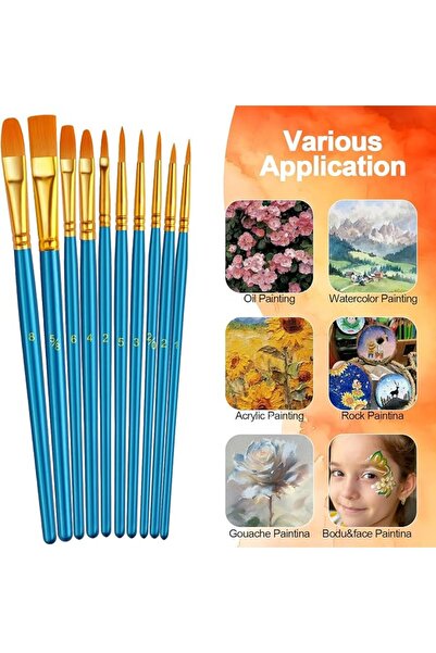 Generic Miniature Detailing & Rock Painting, Blue