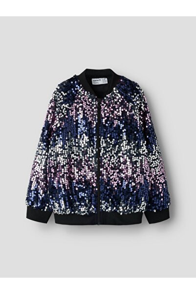 Name it μπουφάν bomber με παγιέτες