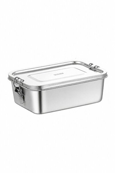 Chavin Komple 304 Çelik 1100 ml Kilitli Yemek Meyve Et Buzdolabı Beslenme Sak...