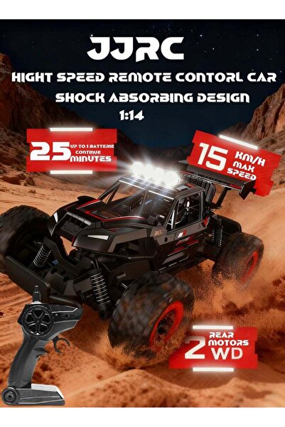 DEEFUP RC Cars Remote Control Car 1:14 Off Road Monster Truck 2WD Off-Road Cl...