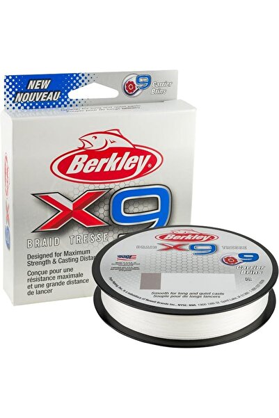 BERKLEY خيط صيد مجدول X9 - خيط مجدول من 9 خيوط لصيد الأسماك في المياه المالحة...