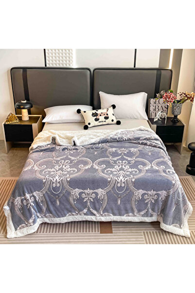 JOJO HOME Patura cocolino cu blanita, 200x230cm, cu imprimeu