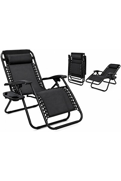SKY TOUCH Foldable Camping Chair Outdoor Lounges Chair Garden Chair Adjustabl...