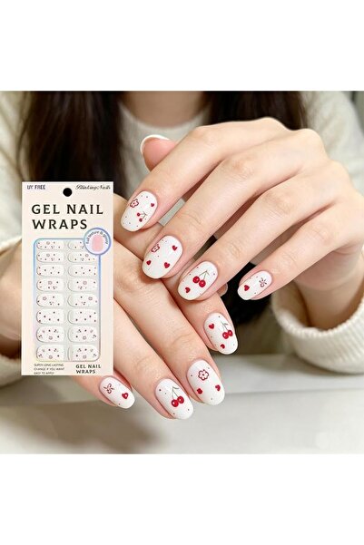 BlinkingNails لاصقات أظافر بدون جل UV، شرائط طلاء أظافر ذاتية اللصق للنساء، ط...