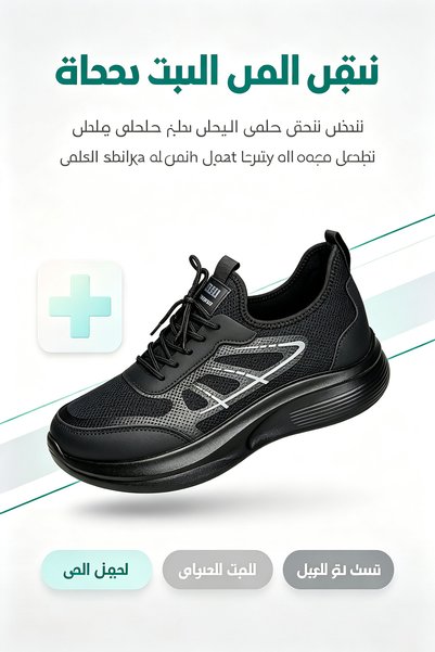 Al Masheel Store أحذية رجالية خفيفة الوزن للجري اليومي - أنيقة ومريحة للسفر