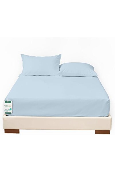 COTTON HOME CH-845 Super Soft Fitted Sheet And Pillow Case Set 3-Pieces, Supe...