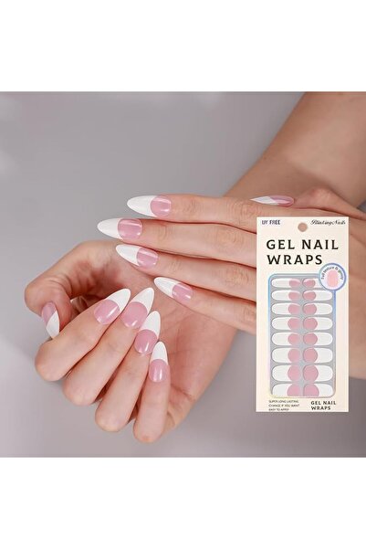BlinkingNails لاصقات أظافر بدون جل UV، شرائط طلاء أظافر ذاتية اللصق للنساء، ط...
