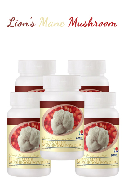 DXN 5 Pieces Lion's Mane Mushroom Powder 30 g