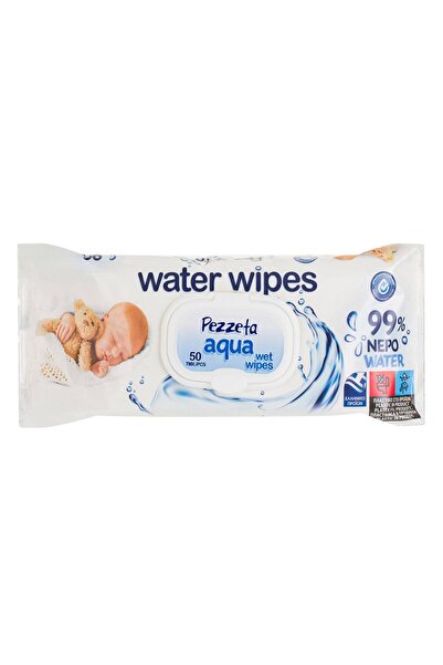 DD SHOP Servetele Umede PEZZETA Aqua 50buc - Bebe Mari, Cosmetice Produse Ing...