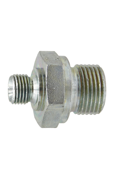 Granit Conector, racord drept filetat, GA 1/4 M-BSP x M14 M-MET 400 bar