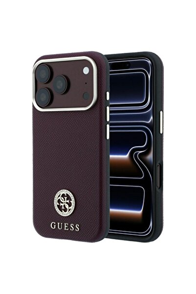 Guess Θήκη τηλεφώνου Guess, για iPhone 17 Pro Max / iPhone 18 Pro Max, Βουργο...