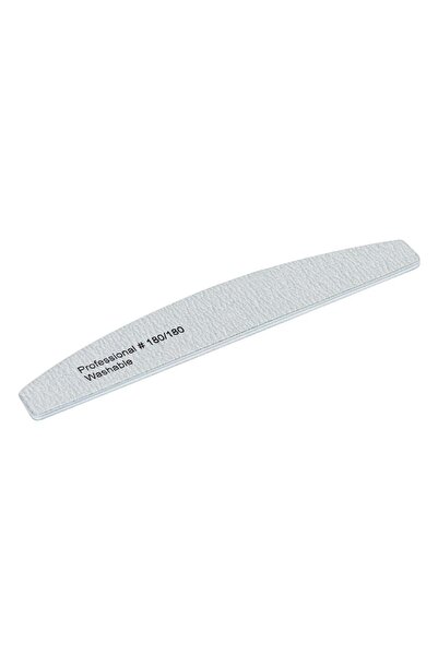 DD SHOP Pila pentru Unghii Zebra Argintie 180/180 - Pile Profesional, Cosmeti...