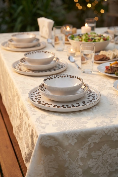 ACAR Luppy 6 Kişilik 25 Parça Yemek Takımı