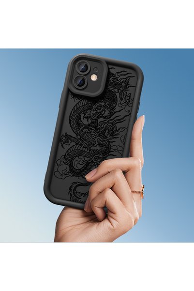 CHICASELUX Samsung Galaxy A04 Compatible Stylish Dragon Print Case, Full Coverage Silicone Long-Lasting