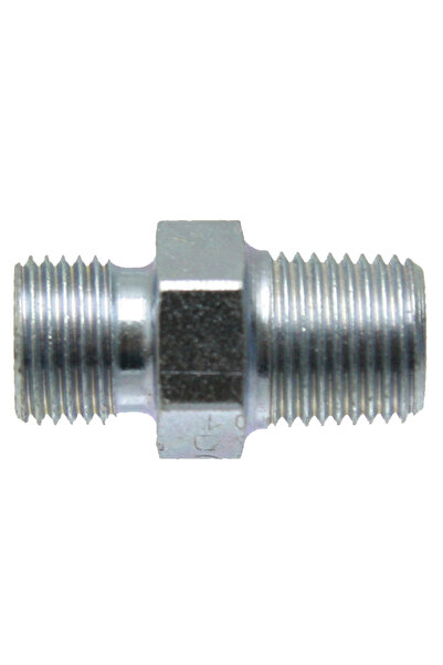 Granit Conector, racord drept filetat, GA 1/4 M-BSP x 1/8 M-BSPK 350 bar, GRA...