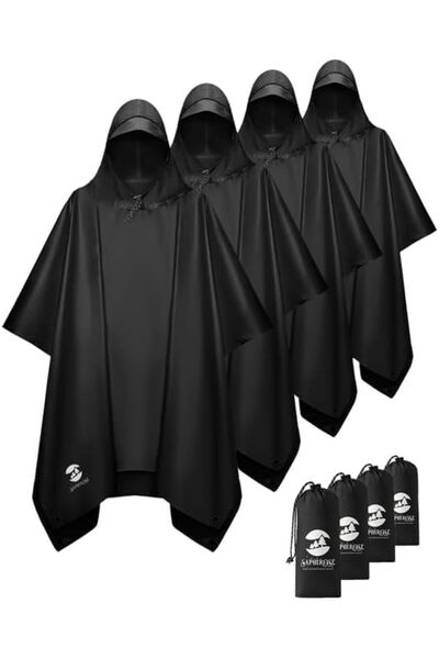 SaphiRose Unisex Adult Yy-k29 Poncho (pack of 1)